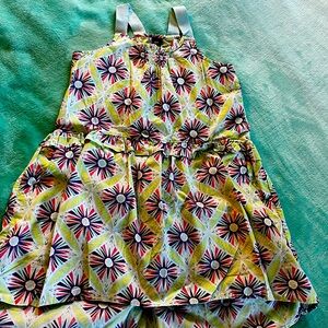 TEA brand girls summer dress sz 7 like new!